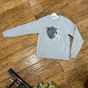 Warner Bros Gray Sweatshirt with Bugs Bunny
